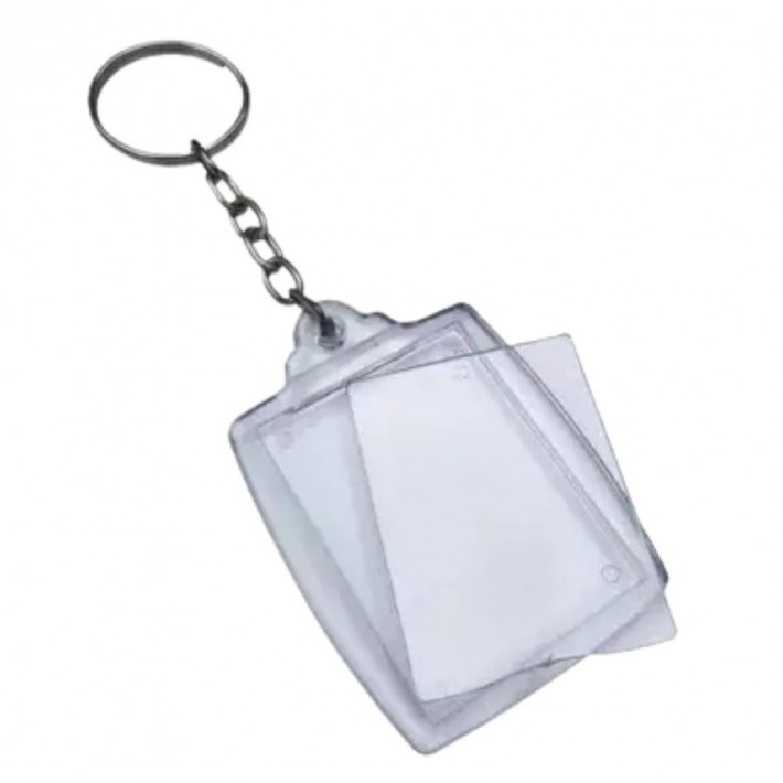 CHAVEIRO ACRÍLICO 3X4 CM Retangular (2 unidades)