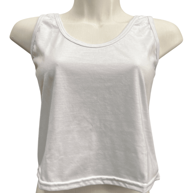 Cropped para Sublimação 100% poliéster