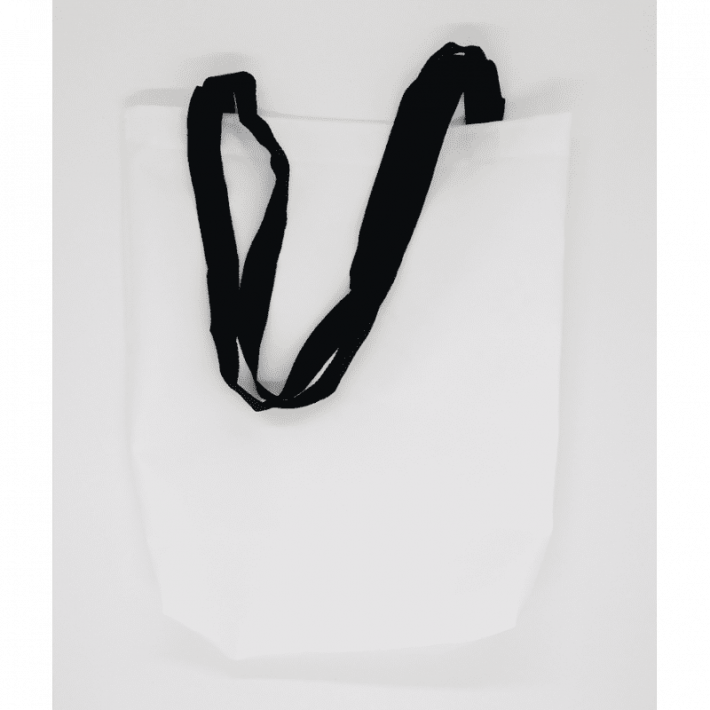 Bolsa Cordoba branca para Sublimação com alça Preta