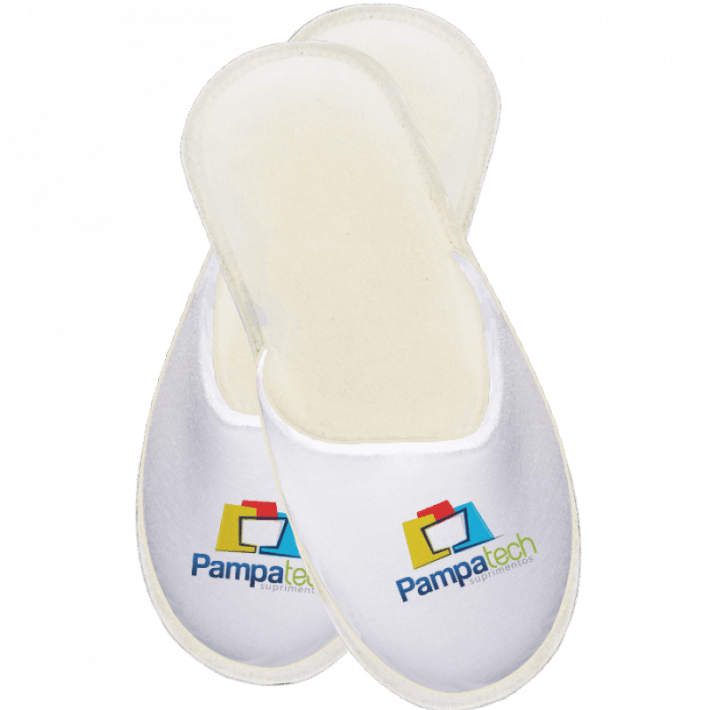Pantufa para Sublimação Branca
