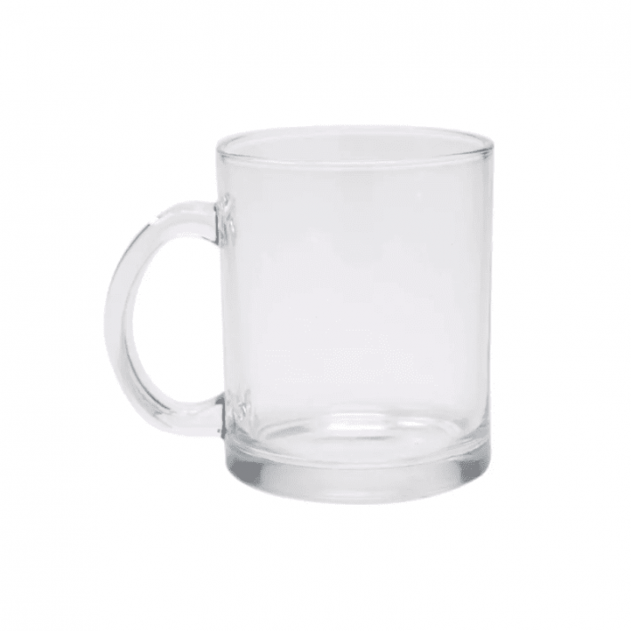 Caneca de Vidro TRANSPARENTE - 325ml