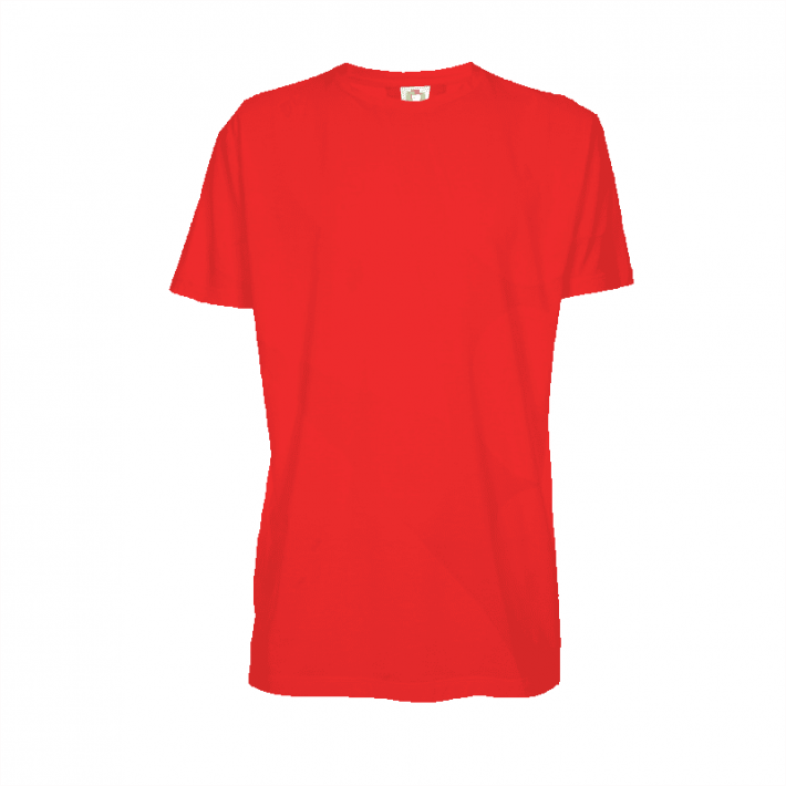Camiseta Poliéster Vermelha Infantil
