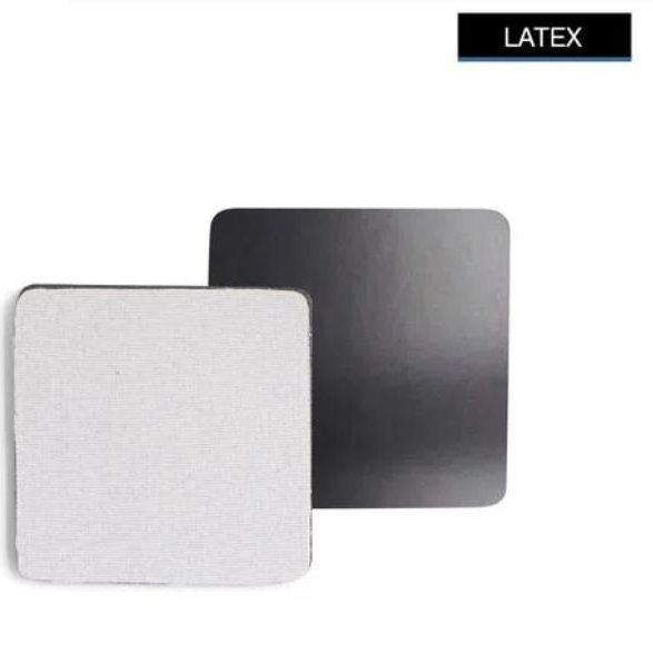 Imã de Geladeira em latex p/ Sublimação Quadrado 5 unidades