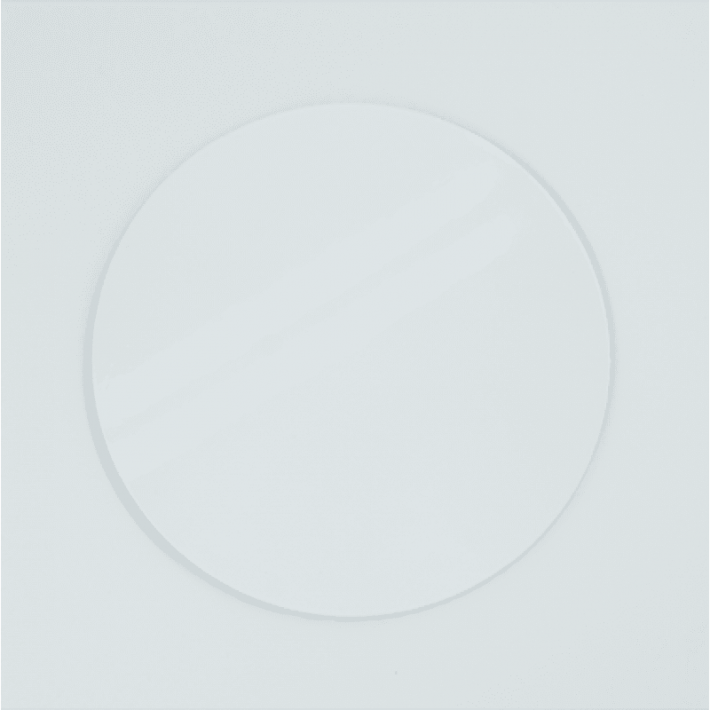 Azulejo para Sublimação Redondo Branco 18cm