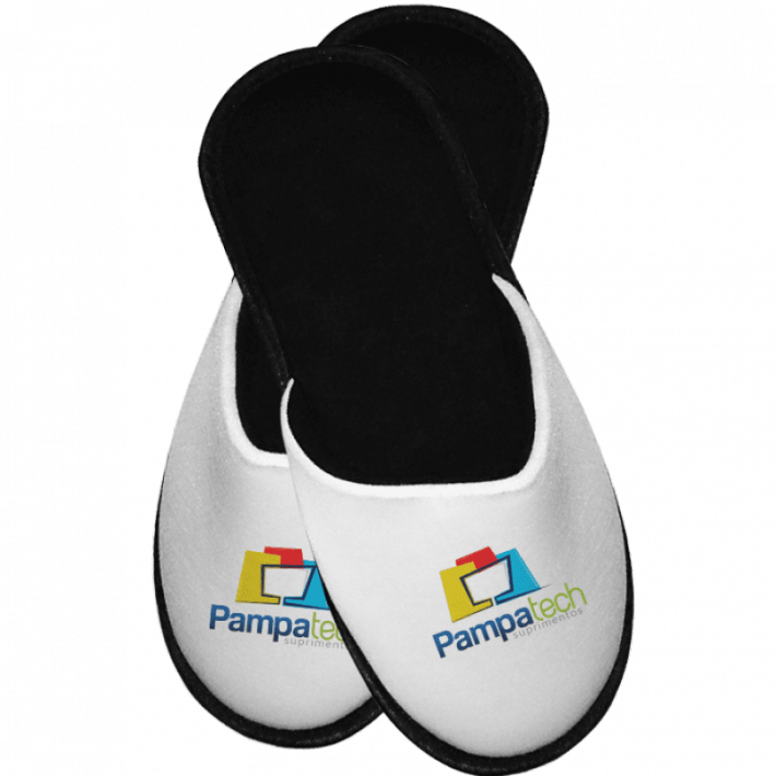 Pantufa para Sublimação Preta