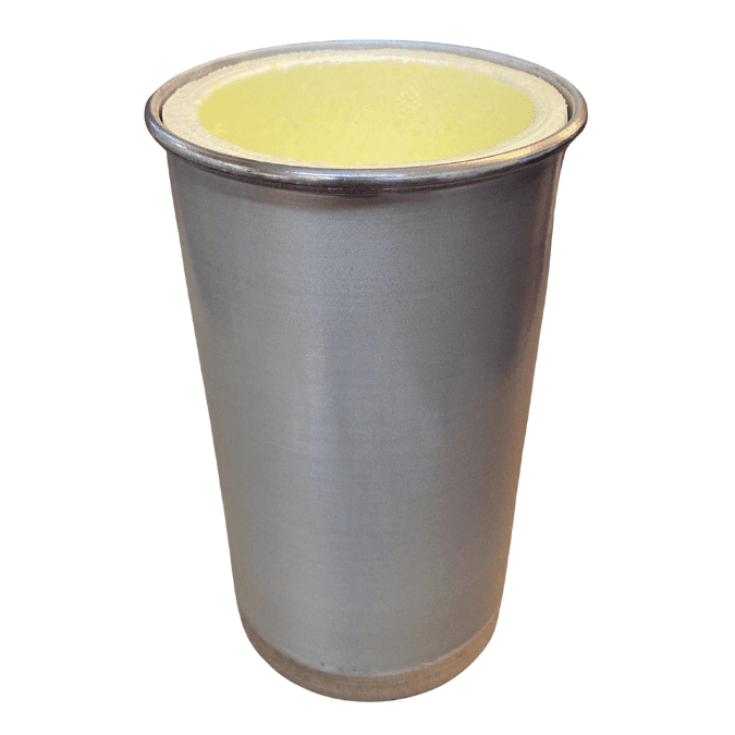 Porta Latão de Alumínio sem Alça COM ISOPOR 473 ml