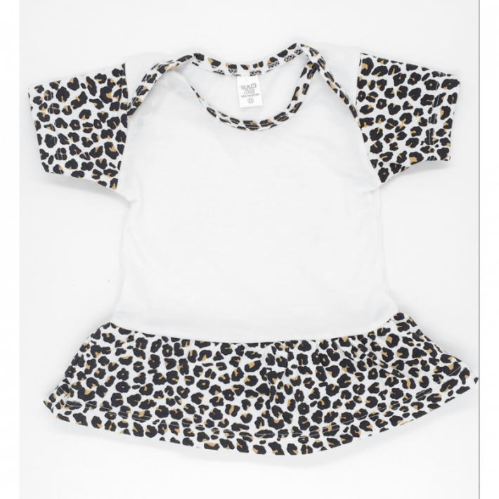 BODY BEBÊ VESTIDO CURTO TIGRESA