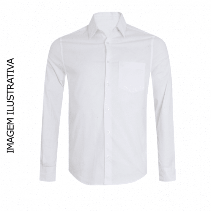 Camisa Social Manga Longa Sublimável
