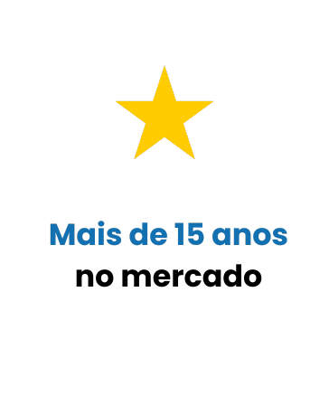 Mais de 15 Anos no Mercado