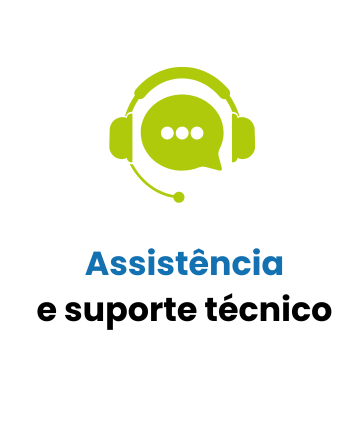 Assistência e suporte técnico